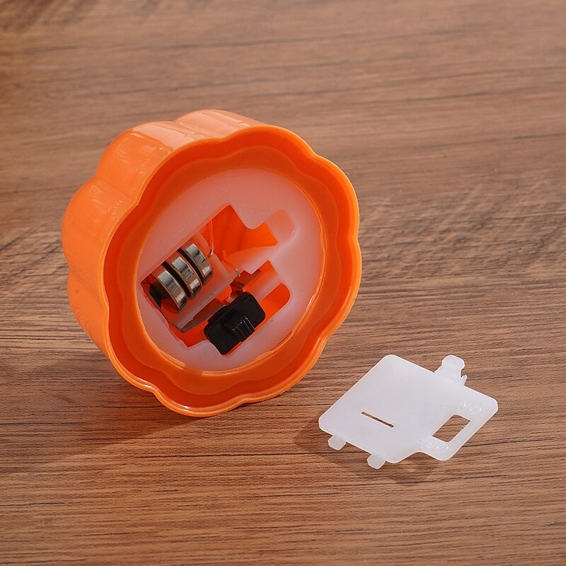 12 Pcs Halloween Pumpkin Spider Face Electronic Candle Display Light Indoor and Outdoor Party Decoration Atmosphere Light2