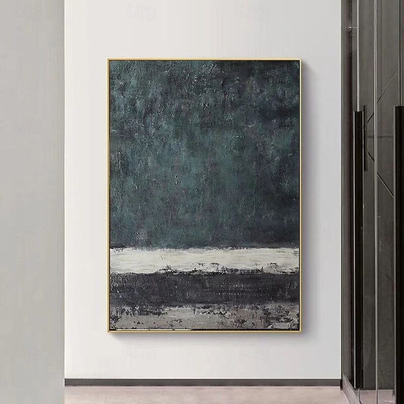 Handmade abstract painting Hand Painted Oil Painting Wall Modern Fashion Abstract Blue White Canvas Painting Home Decoration Decor Rolled Canvas Paingtings4