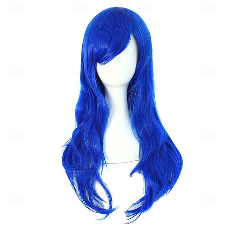 28 70cm Long Curly Hair Ends Costume Cosplay Wig  Halloween Cosplay Party Wigs4
