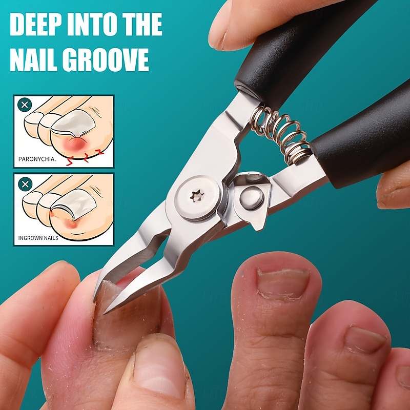 Eagle Beak Toenail Clipper, Sharp Curved Blades for Thick Nails, Precision Ingrown Nail Trimmer, Professional Nail Care Tool for Nail Fold Grooming2