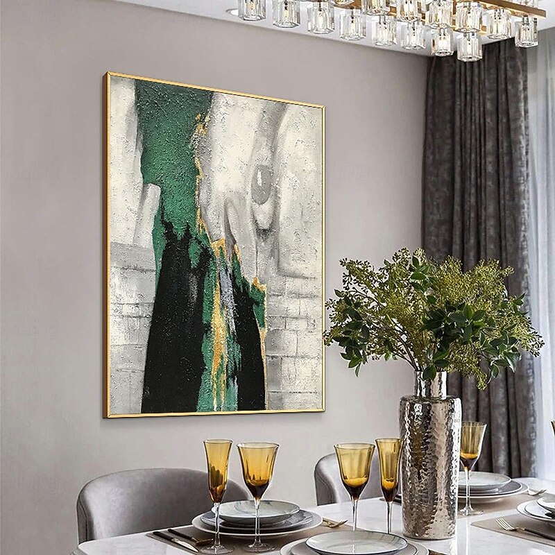 Hand-Painted Oil Paintings Canvas Wall Art Decoration Contemporary Abstract Texture  for Home Decor Rolled Frameless Unstretched Painting3