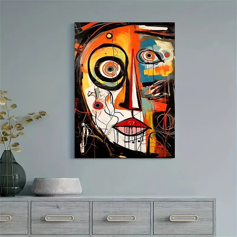 Print Rolled Canvas Prints - Abstract People Modern Traditional Art Prints3