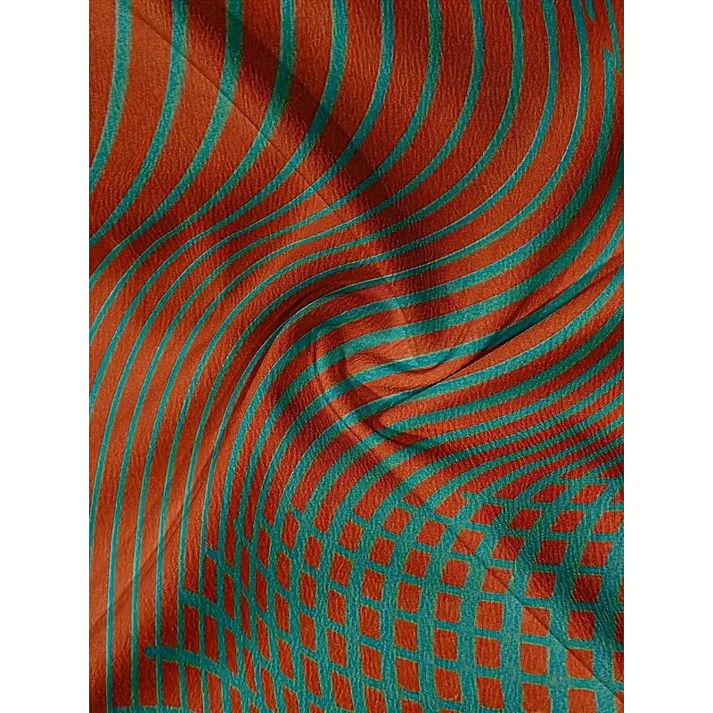 Women's Blouse Long Sleeve Peter Pan Collar Casual Bojo Graphic Geometric Bohemia Daily Stylish Collar Regular Tops Daily Print Orange Summer Spring Fall3