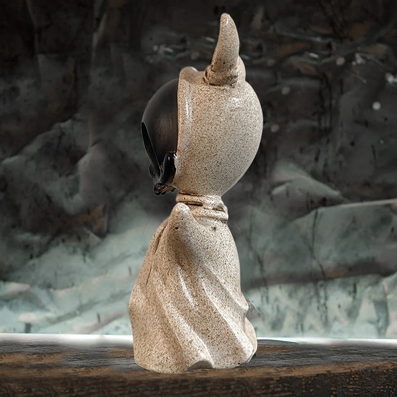 Halloween Casey Figurine Resin Decoration, Spooky Holiday Ornament for Home, Desktop or Outdoor Display, Festive Halloween Gift for Kids and Adults2