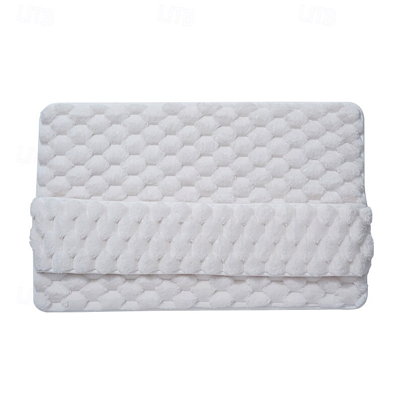 Memory Foam Bath Mat Soft Absorbent Bathroom Rug for Shower, Toilet, Doorway Quick Dry Non-Slip Water-Absorbing Floor Mat4