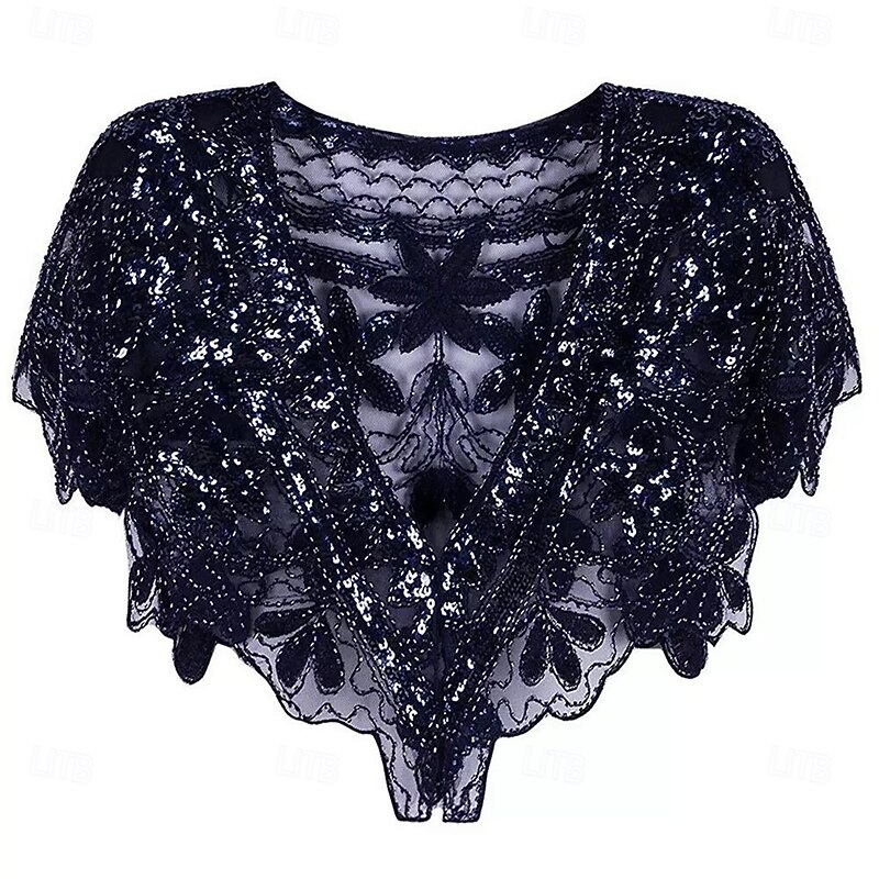 Women's Wrap Elegant Vintage Sun Protection Short Sleeve Lace Wedding Wraps With Lace For Wedding Summer4