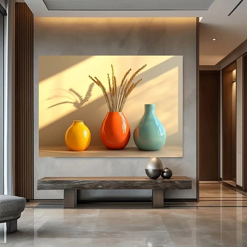 1 Frameless Modern Vase Canvas Art Print Suitable For Modern Wall Decoration Posters In Living Rooms And Bedrooms3