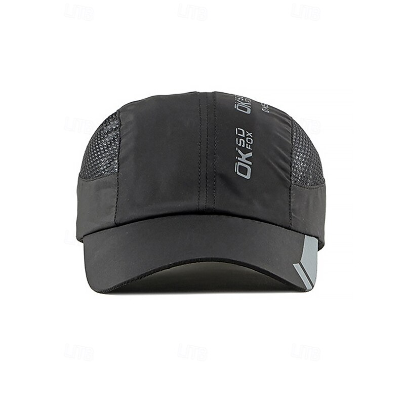 Men's Quick-Dry Running Cap – Lightweight Breathable Sports Hat with Mesh Panels for Outdoor Activities, Hiking & Running4