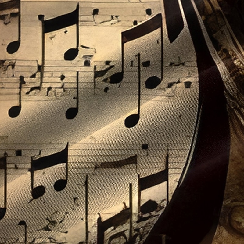 Men's Boardmasters Guitar Musical Notes Shirt Summer Shirt Button Up Shirt Short Sleeve Vintage Retro Outdoor Vacation Dailywear Summer Spring Turndown 3D Print Collared Shirts Front One Pocket Brown4