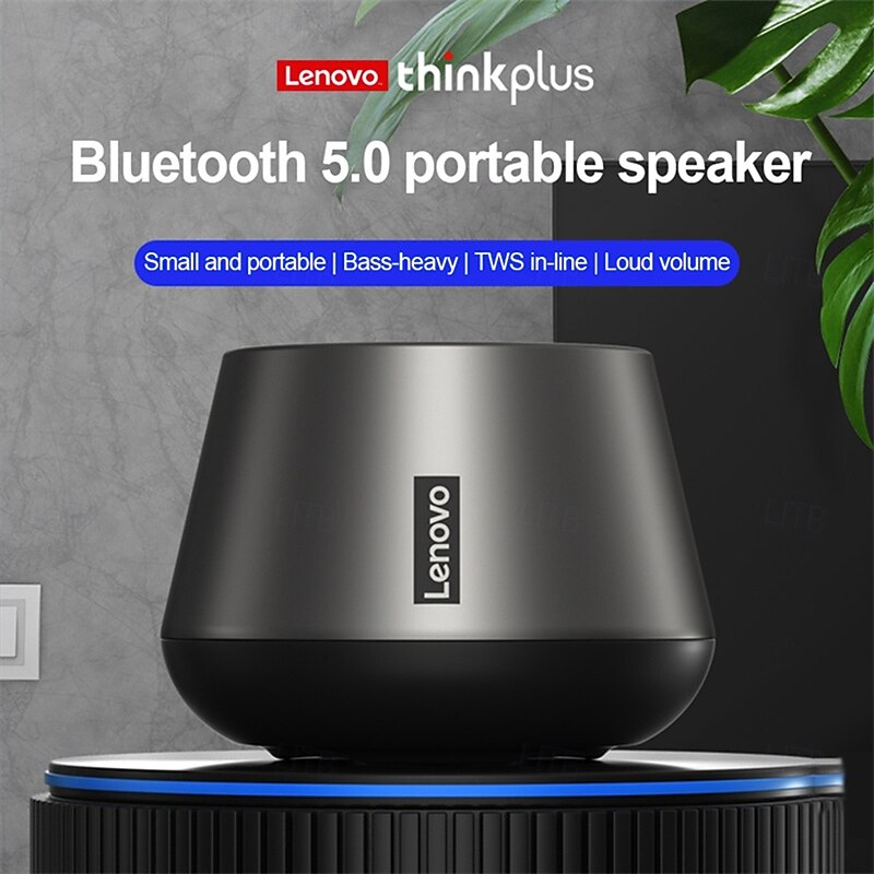 Lenovo Lenovo Thinkplus K3 Pro Bluetooth Speaker Bluetooth Stereo Sound Wireless Speakers Booming Bass Sound Speaker For PC4