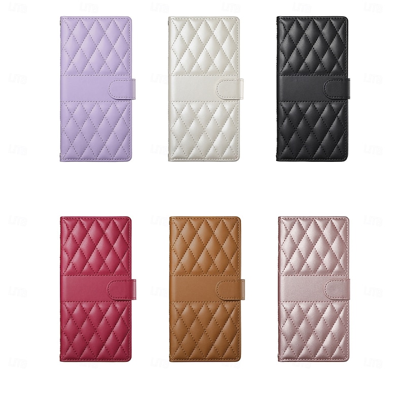 Phone Case For Samsung Galaxy S25 S25 Edge S24 S24 FE S23 Ultra Plus S22 Plus  Ultra A55 5G A35 5G A25 A15 Wallet Case with Stand Holder with Lanyard Card Slot Retro TPU PU Leather2