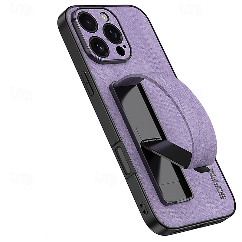 Phone Case For iPhone 16 iPhone 16 Pro 16 Pro Max 15 15 14 Pro Max Plus Back Cover with Wrist Strap Shockproof Retro PC4