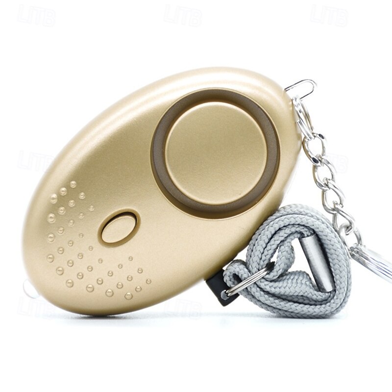 Personal Safety Alarm Keychain with LED Light Emergency Security Device for Women, Men, and Elderly, Assorted Colors - Durable Plastic, Battery Operate4