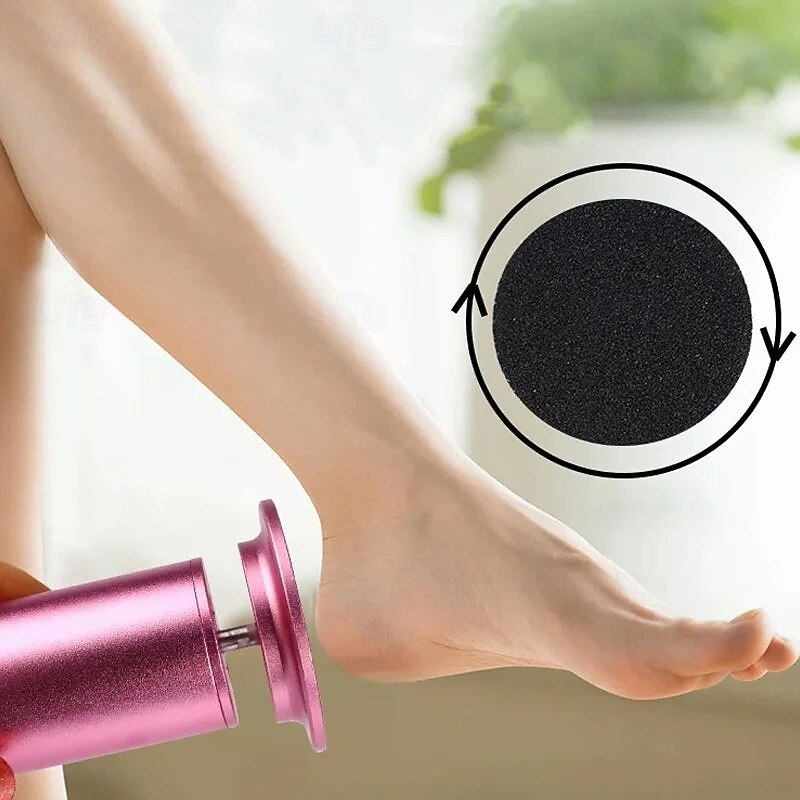 Electric Foot Care Pedicure Foot File Callus Remover Dead Skin Exfoliator Foot Scrubber Professional Foot Care Machine for Soft Smooth Feet Pedicure Tool for Home Use