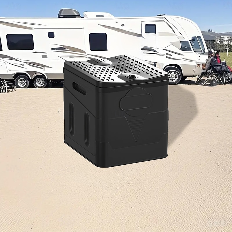 Portable 1pc Foldable Outdoor Toilet  RV Toilet for Camping Hiking Trekking Travel3