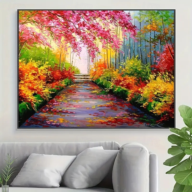 Print Rolled Canvas Prints - Abstract Landscape Modern Traditional Art Prints2