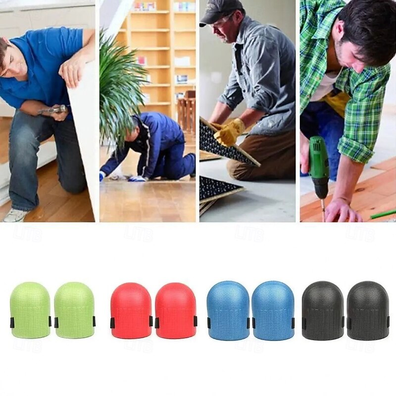 1Pair Foam Knee Pad Protective Moisture-proof Working Soft Padding Workplace Safety Self Protection Sport Kneepad For Gardening Cleaning Tools