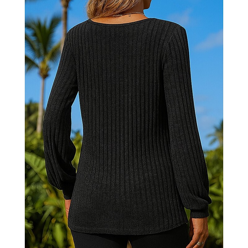 Women's Pullover Sweatshirt Casual Tops Long Sleeve Top Athleisure Fall Solid Colored Breathable Outdoor Running Sportswear Activewear Black Red Blue2