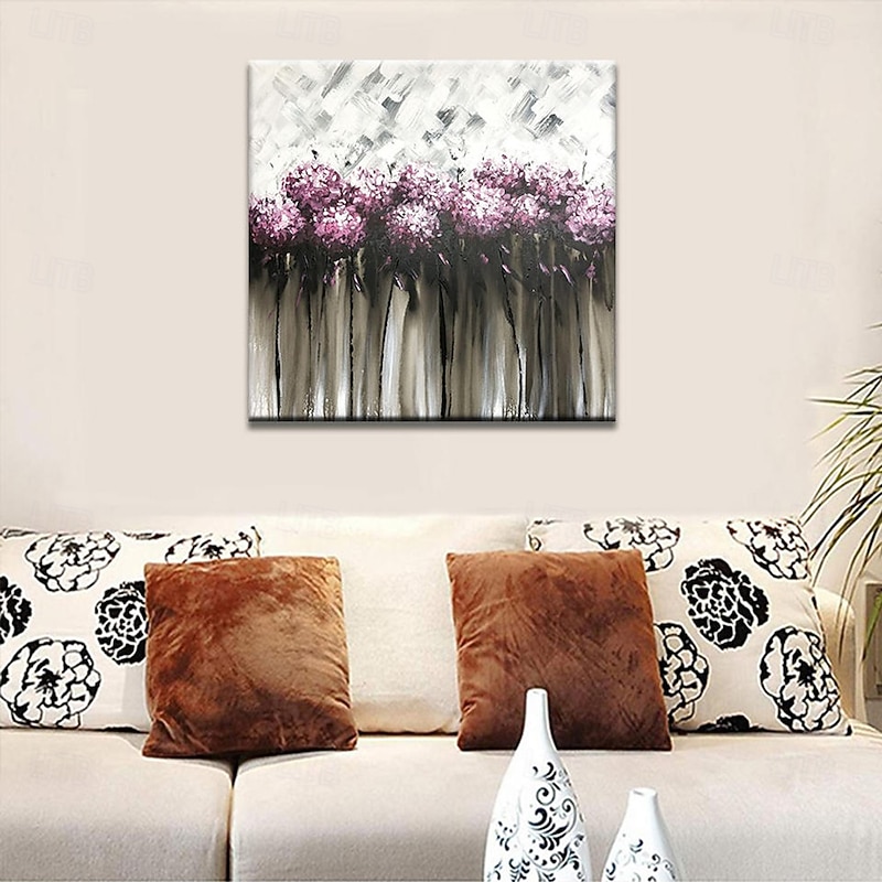 Handmade Oil Painting Canvas Wall Art Decoration Modern Floral Plant for Home Decor Rolled Frameless Unstretched Painting