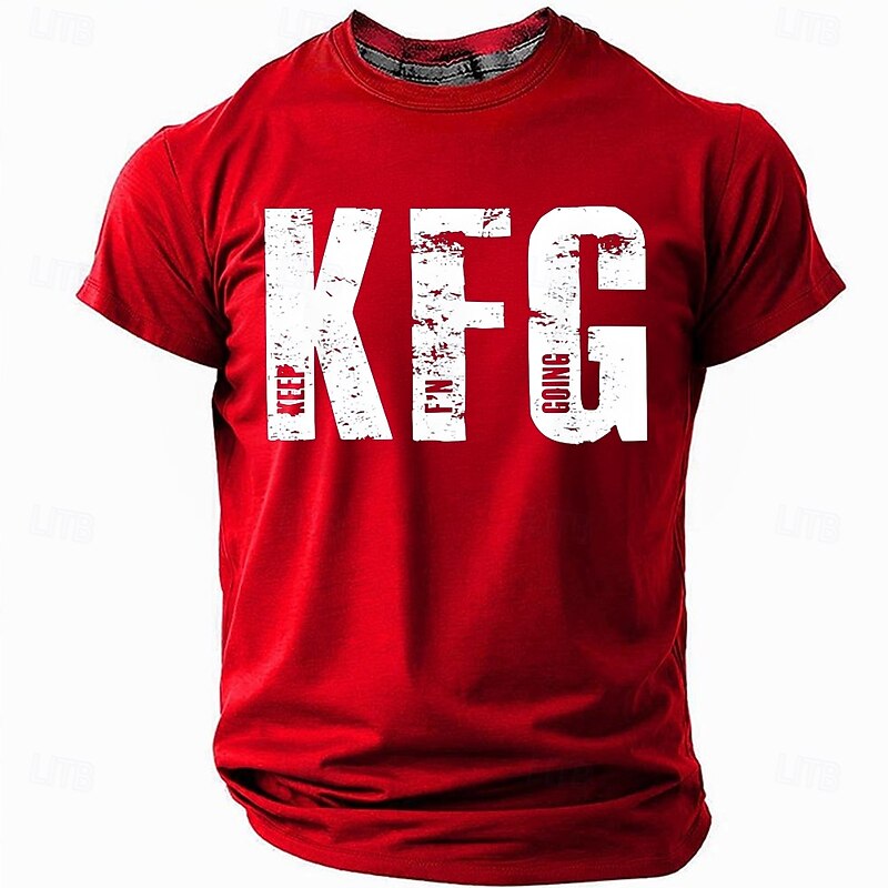 KFG Keep F'n Going T-Shirt Men's Short Sleeve Motivational Graphic