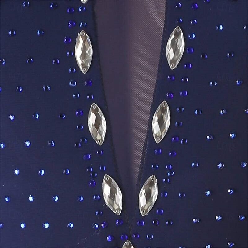 Enchanting Elegance Latin Dance Dress for Women – Sparkly Sequin Fringe Costume, Perfect for Cha‑Cha, Rumba & Ballroom Performance4