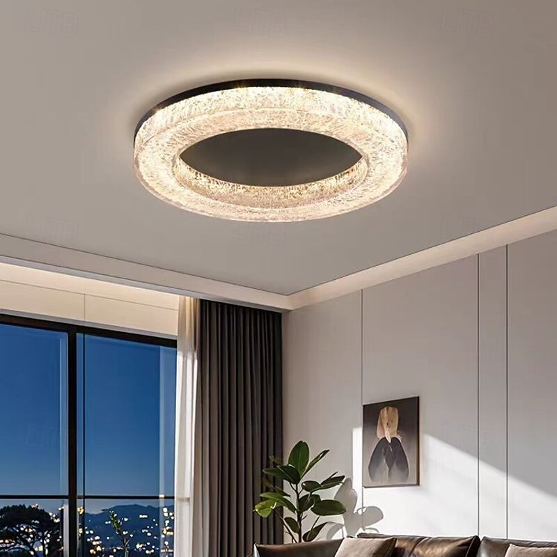 Chandelier Modern Light Luxury Dimmable with Remote Control Ceilling Light Stainless Steel Staircase Long Chandelier Living Room Restaurant LED Light 110-240V