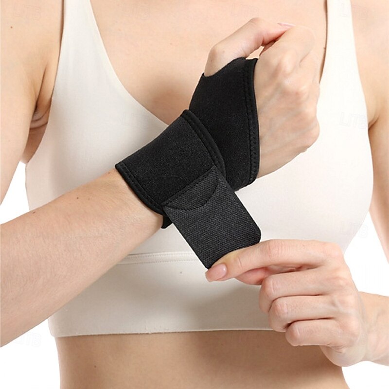 Adjustable Wrist Brace Perfect Carpal Tunnel & Tendinitis Pain Relief Sports Wrist Brace - Breathable - Relief for Wrist Pain Sprains & Tendonitis