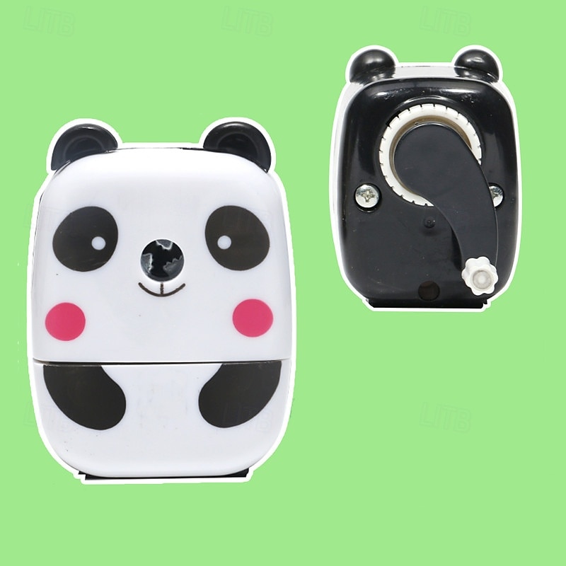 Animal Shaped Cartoon Panda Tiger Pencil Sharpener School Sipplies Home Office Desktop2