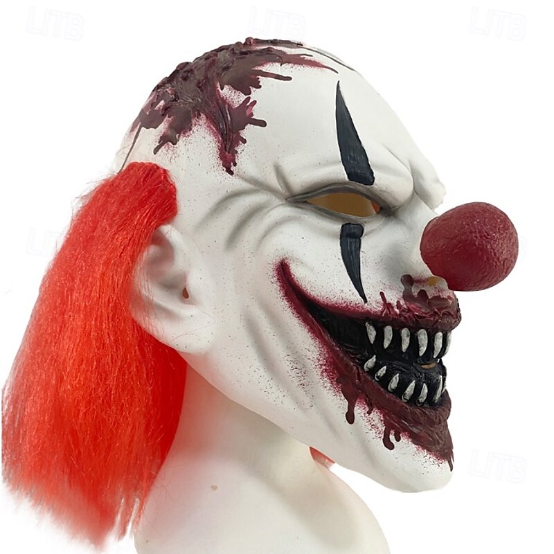 Witch Joker Clown Halloween Mask Creepy Clowns Scary Full Head Adults' Men's Women's Unisex Halloween Carnival Performance Party Easy Halloween Costumes Dress Up3