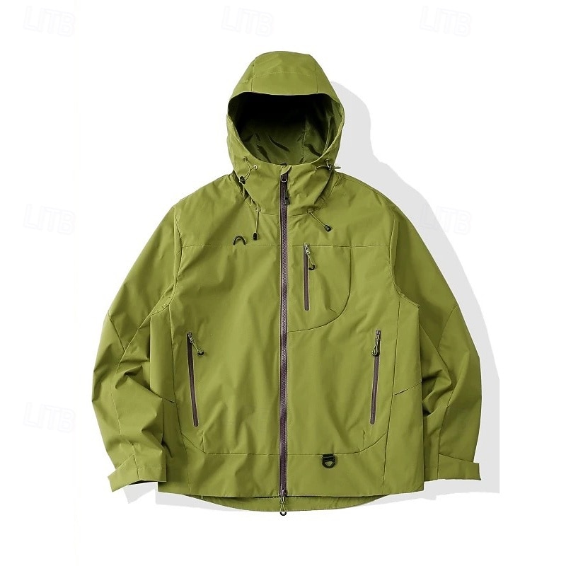 Women's Windbreaker Softshell Jacket Hiking Jacket Outdoor Waterproof Windproof Hiking Outfits Hiking Clothes Winter Autumn / Fall Top Camping / Hiking / Caving Running Solid Color Yellow Purple Green3