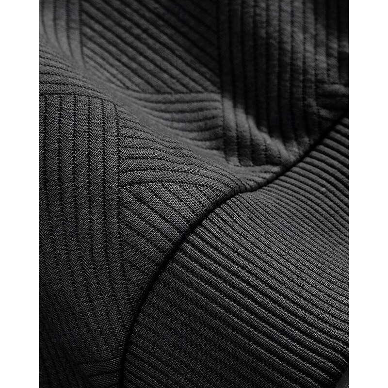 Men's Lightweight Jacket Casual Jacket Vacation Daily Breathability Pocket Jacquard Spring Fall Plain Fashion Classic Lapel Regular Black White Navy Blue Khaki Light Grey Jacket4