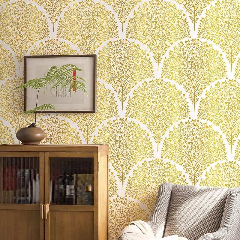 Wallpaper 3D European Pastoral Style Waterproof Wall Mural, 950 x 53 cm (374