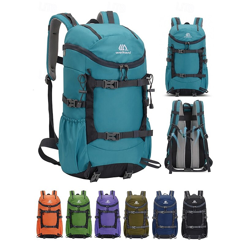 Large Capacity Waterproof Hiking Backpack with Hydration Bag - Scratch-resistant Outdoor Camping Backpack for Men and Women for Climbing, Hiking and Traveling