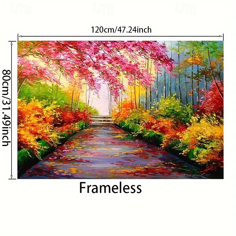 Print Rolled Canvas Prints - Abstract Landscape Modern Traditional Art Prints3