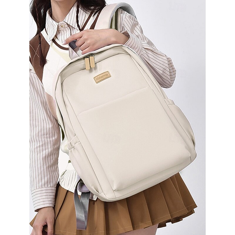 Water-Repellent Travel Backpack with Luggage Strap – Stylish Scratch-Resistant Commuter Bag for Women and Men, Fits 15.6" Laptop, Ideal for Work, School or Business Trips2