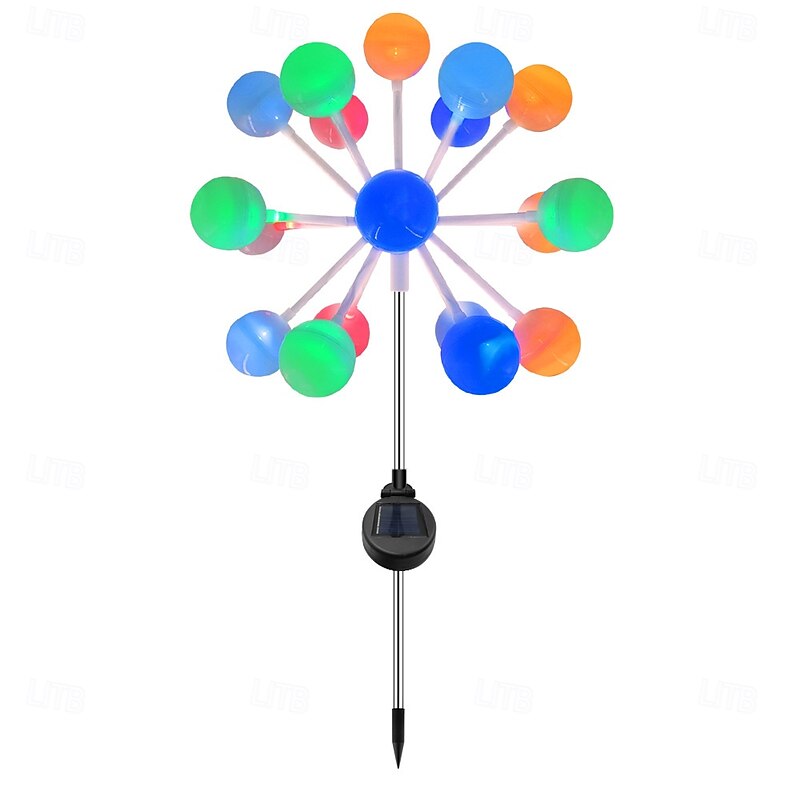 1 Pc Halloween Christmas Wedding Indoor and Outdoor Spherical Colorful Decorative Lights Courtyard Garden Terrace Balcony Party Atmosphere Decorative Lights3