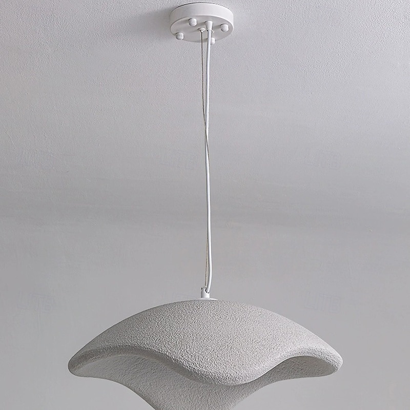 Modern Simple Wabi-sabi Vintage Style Pendant Light, 18cm Height, Warm White White Light, E26 E27, Adjustable Chain4