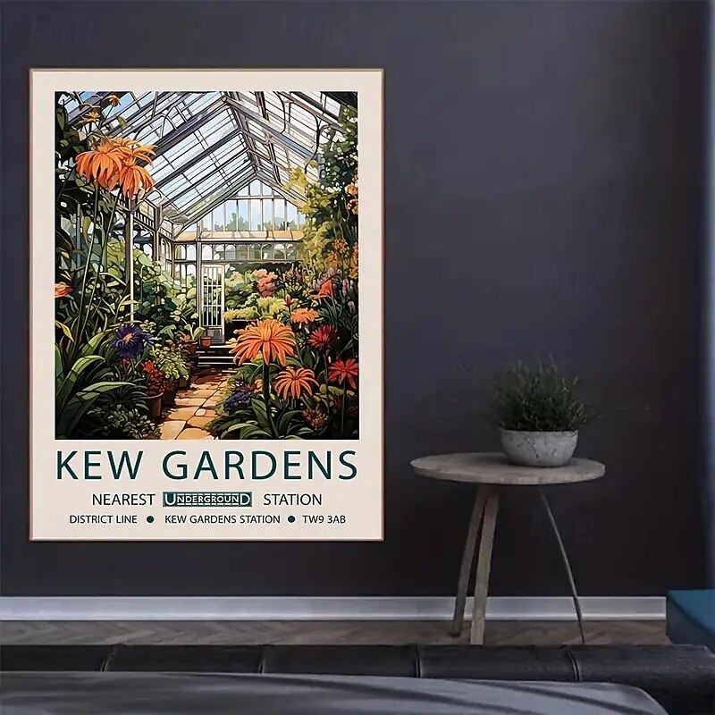 1 Canvas Poster Modern Art William Morris Print Key Garden Print London Print Ideal Gift For Bedroom Living Room Hallway Wall Art Wall Decoration Autumn Decoration Room Decoration4