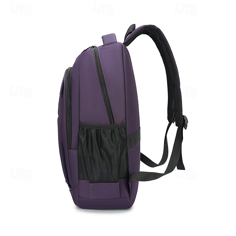 Men's Purple Laptop Backpack – Water-Resistant School and Work Bag for College Students & Daily Commute3