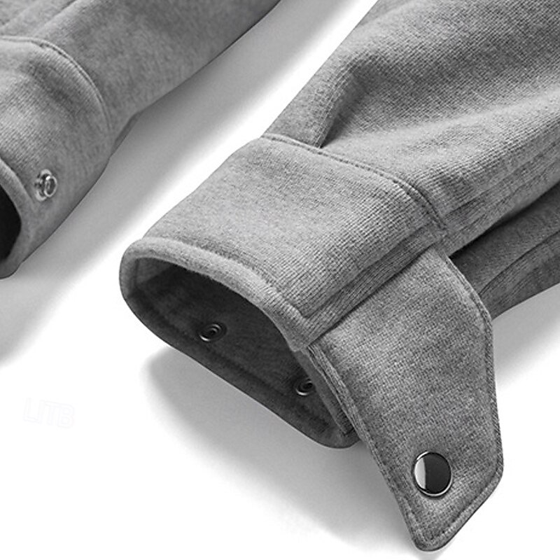 Men's Sweatpants Joggers Trousers Casual Pants Pocket Elastic Waist Drawstring Solid Colored Comfort Full Length Outdoor Daily Running Vacation Simple Gray Stretchy4