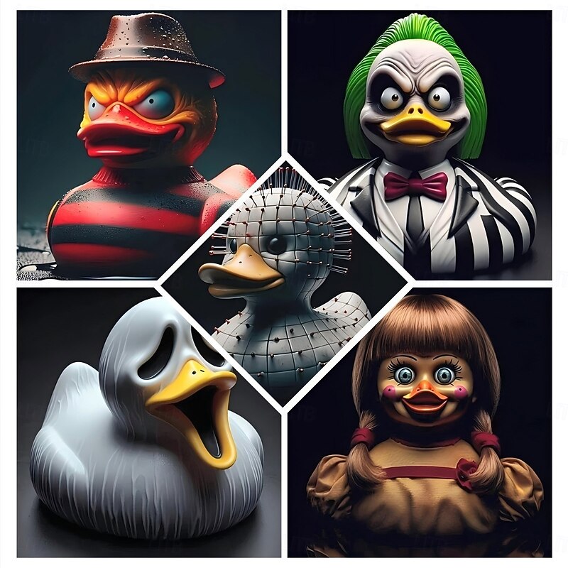 1pc Evil Scary Duck Resin Collection For Party Tables, Home Decor, Indoor and Outdoor4