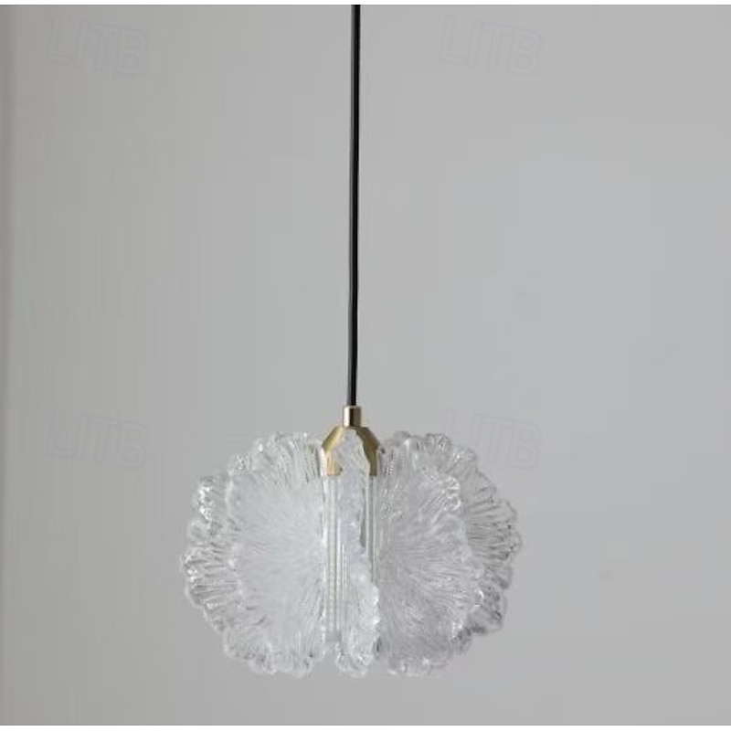 Pendant Lights Stylish Glass 1 Pendant Lights Lighting Scandinavian LED Bulb Compatible Glass Shape Kitchen Lighting Fixtures2