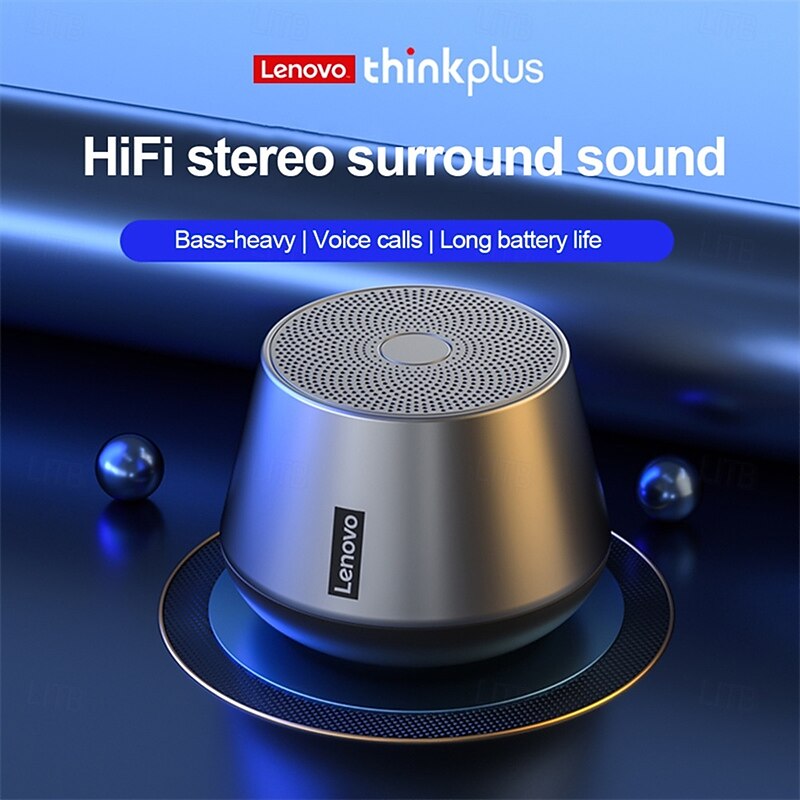 Lenovo Lenovo Thinkplus K3 Pro Bluetooth Speaker Bluetooth Stereo Sound Wireless Speakers Booming Bass Sound Speaker For PC3