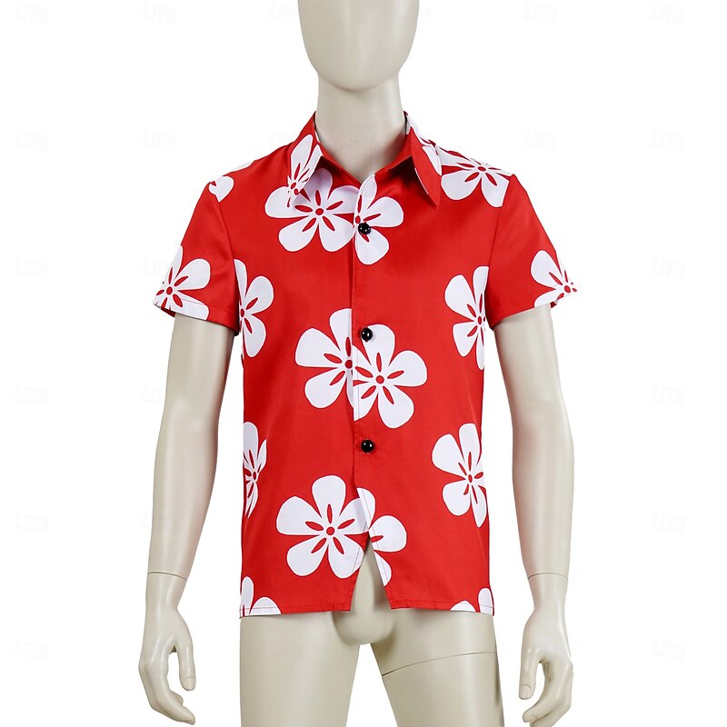 The Bad Guys 2 Mr. Snake Blouse / Shirt Hawaiian Shirts Aloha Shirt Movie Cosplay Costume Movie Cosplay for Men's Adults Halloween Masquerade Performance Halloween3