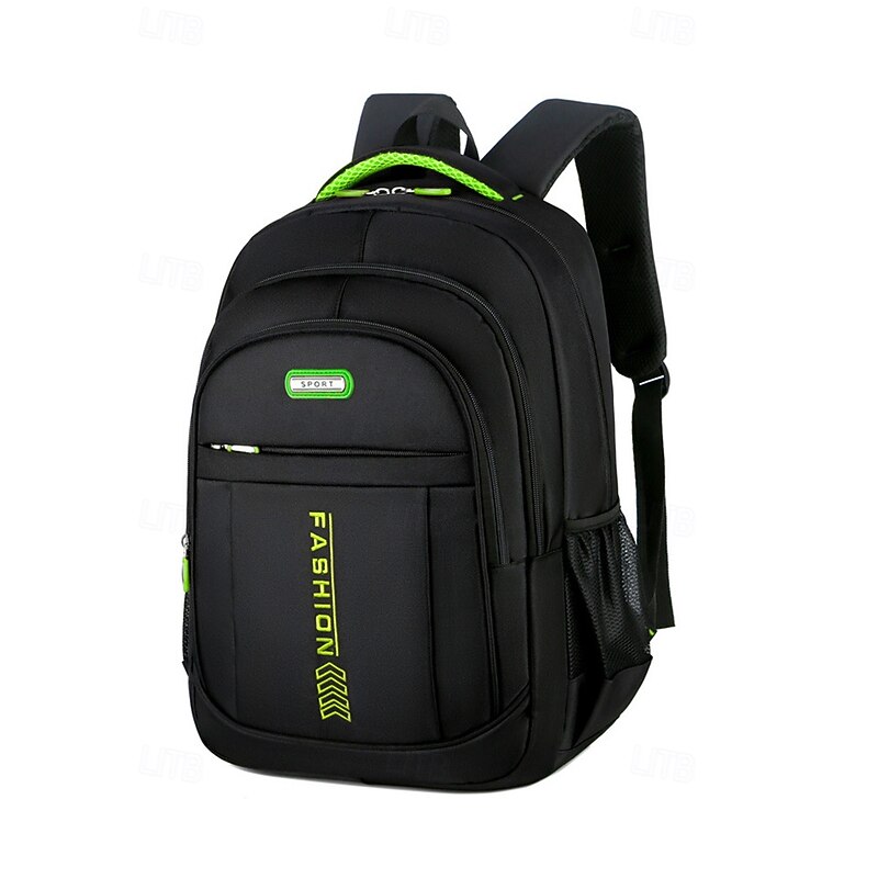 Men's Waterproof School Backpack - Durable, scratch-resistant laptop bag with multi-compartment storage and sporty design for classes, travel or everyday use2