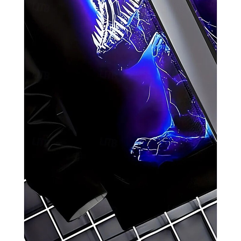 Boys' 3D Dinosaur Hoodie Coat Outerwear Long Sleeve Spring Fall Streetwear Sport Kids 4-12 Years Zip Street Daily Regular Fit4