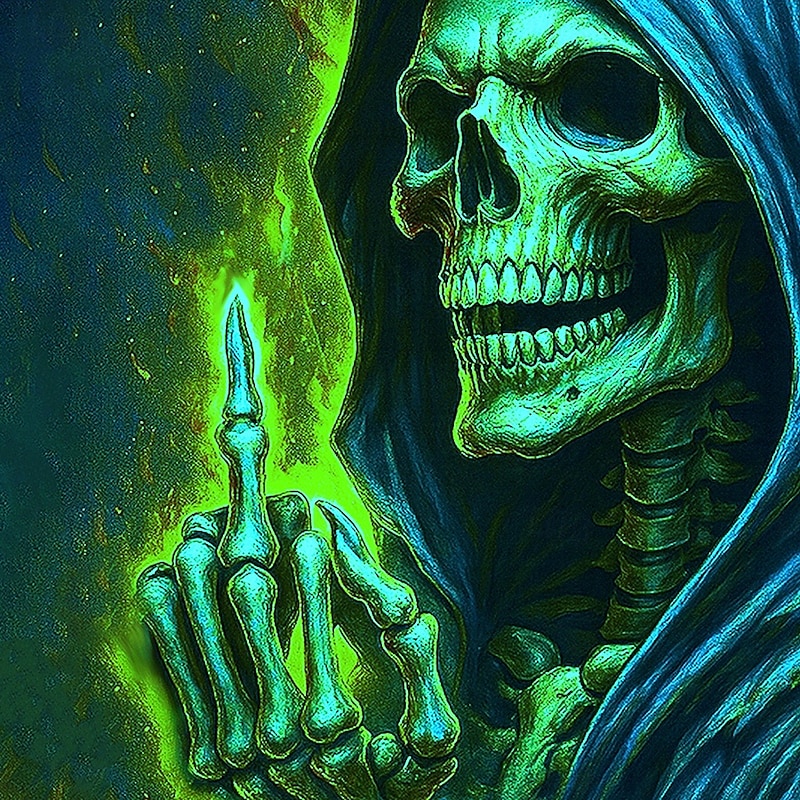 Day of the Dead Men's Skull Skulls Polo Long Sleeve Polo Shirts Casual Dark Outdoor Street Daily Wear 3D Print Quarter Zip Polo Spring Fall Winter Red Orange Green4