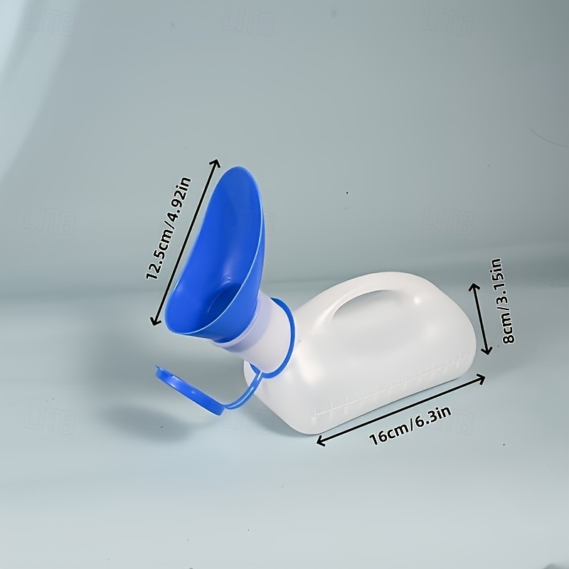 Portable Travel Toilet for Men & Women - Spacious Leak-Proof Urinal with Easy-Handle Design Durable Plastic Camping Toilet for Car RV Camping & Outdoor Activities3