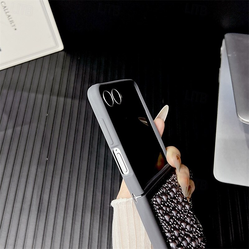 Phone Case For Samsung Galaxy Z Flip 7 Z Flip 6 Z Flip 5 Z Flip 4 Back Cover Shockproof TPU PC2