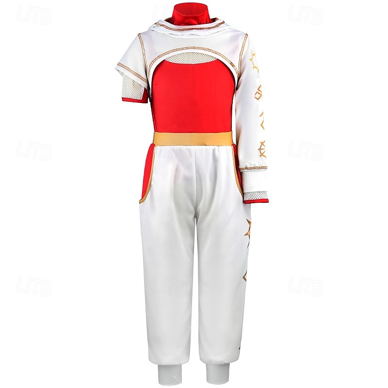 Zombie School Zombies 4 Nova Coat Pants T-shirt Movie Cosplay Costume Movie Cosplay for Girls' Kids Halloween Masquerade Performance Halloween2